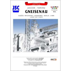Lasercutsatz für Gneisenau