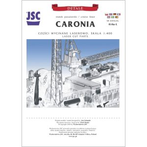 Lasercutsatz Details für Caronia