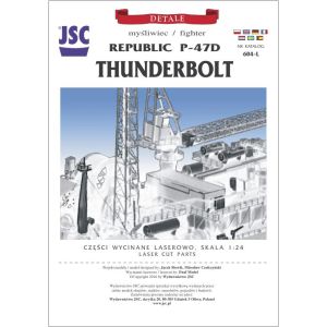 Lasercutsatz für P47 Thunderbolt