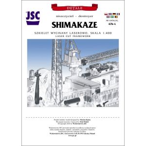 Lasercutsatz für Shimakaze Spanten