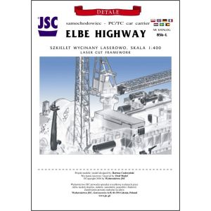Lasercutsatz Spanten für Elbe Highway