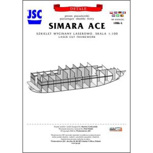 Lasercut Spantengerüst für Simara Ace