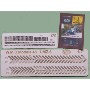 WMC 48 EO-2621 JuMZ-6 - Lasercutsatz Reifenprofil