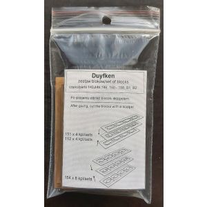 Lasercutsatz Blöcke für Duyfken