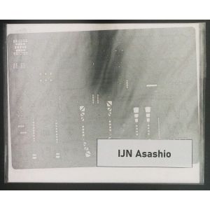 Lasercutsatz Details für IJN Asashio