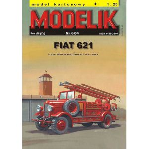 Polnisches Feuerwehrfahrzeug FIAT 621
