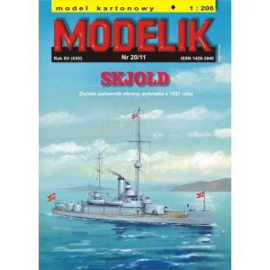 Dänisches Panzerschiff Skjold von 1897