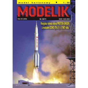 Russische Trägerrakete Proton (8K82K) mit Zond