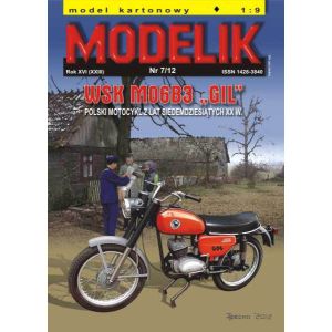 Polnisches Motorrad WSK MO6B3 GIL