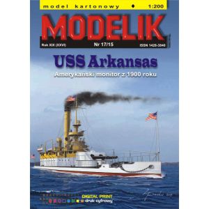 Amerikanischer Monitor USS Arkansas von 1900