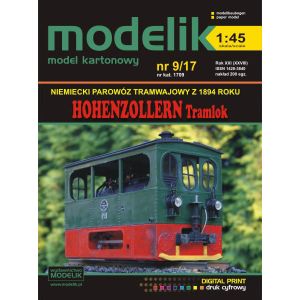 Straßenbahnlokomotive Hohenzollern von 1894 1:45