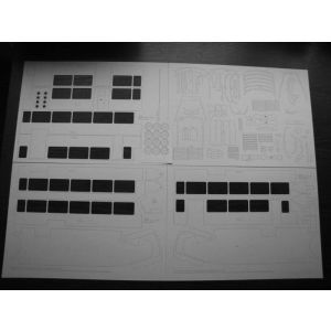 Lasercutset Polnische Straßenbahn 102Na von  1970