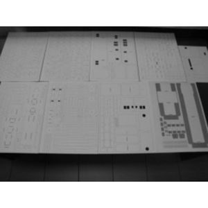 Lasercutsatz Spanten für Diesellokomotive S200 (T699)