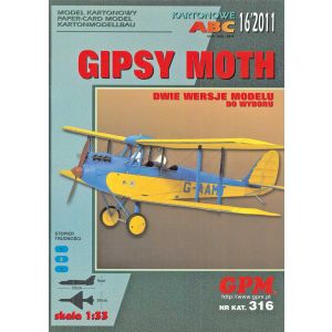 Doppeldecker De Havilland Gipsy Moth