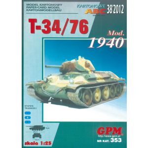 T-34/76 mod. 1940 mit Laserteilen