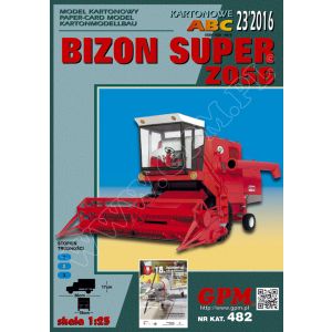 Mähdrescher Bizon Super Z056