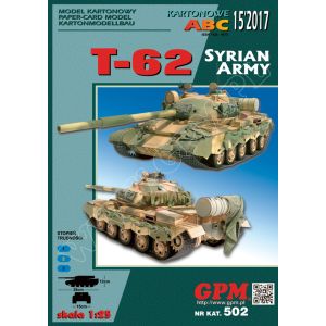 Panzer T-62 der syrischen Armee