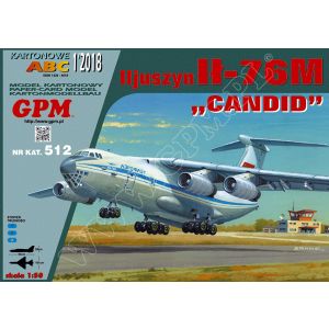 Sowjetisches Transportflugzeug Iljuschin Il-76M Candid