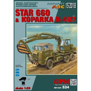Star 660 Koparka K-407