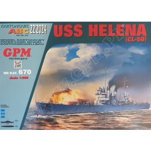 Leichter Kreuzer der Brooklyn-Klasse USS Helena (CL-50)