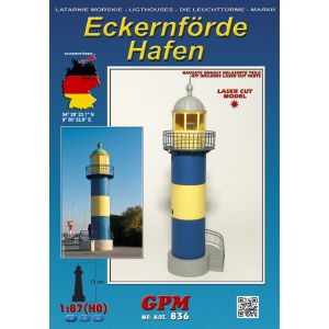 Alter Leuchtturm Eckernförde Hafen 1:87