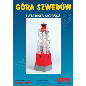 Leuchtturm Gora Szwedow Lasercutmodell 1:87