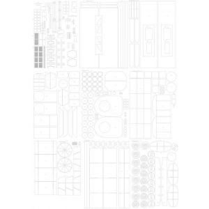 PT-16 Lasercut Spanten Detail