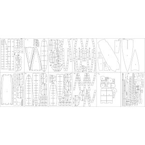 Lasersatz für SMS Goeben Spanten