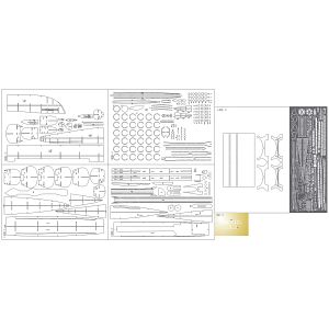 Lasercutsatz Spanten & Details für I-402