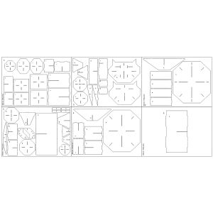 Lasercutsatz für Bielsk Podlaski