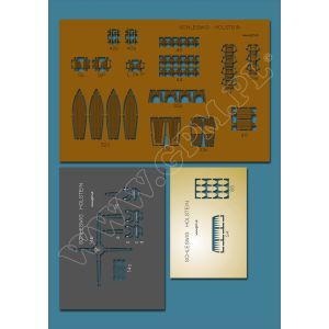 Lasercutsatz Details & Relinge für Schleswig-Holstein