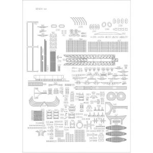 Sendai Lasercut Details und Reling