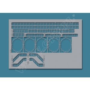 Lasersatz für SMS Goeben Details und Relinge