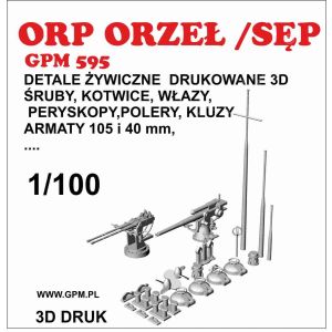 3D-Druck Details für ORP Orzel