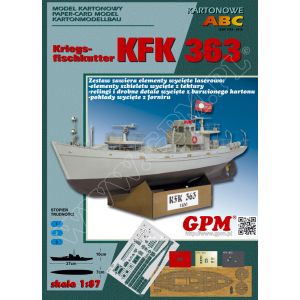 KFK 363 Kriegsfischkutter 1:87 inkl. Lasercutsatz