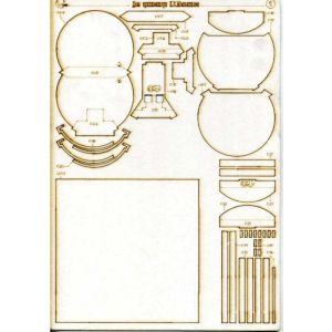 Lasercutset für Melnikov-Haus