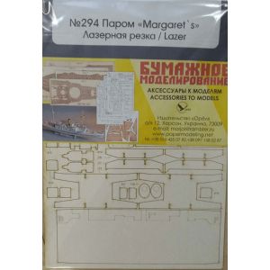 Lasercutsatz Spanten für Margaret's Justice