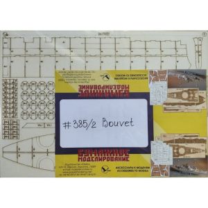 Lasercut Set für Schlachtschiff Bouvet