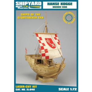 Hanse Kogge - Bremen 1380 Lasercut-Modell