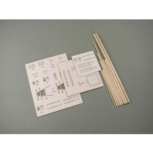 Lasercutsatz und Masten für Berbice