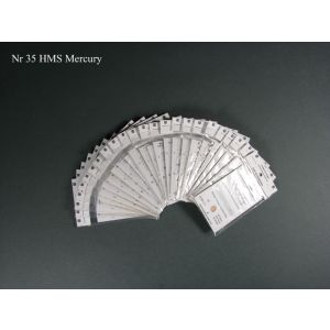 Blöcke, Jungfern und Rollen für HMS Mercury