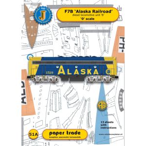 Diesellokomotive F7B Alaska Railroad