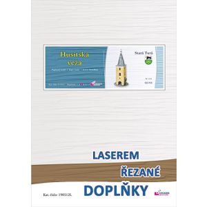 Lasercutsatz für Hussiten-Turm (Husitska veza)