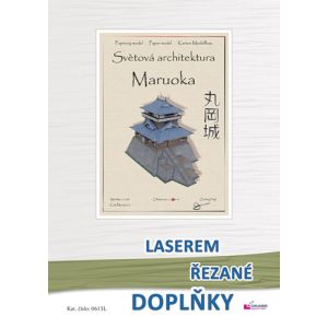 Lasercutsatz für Schloss Maruoka