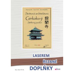 Lasercutsatz für Tempel des Silbernen Pavillons Ginkaku-ji