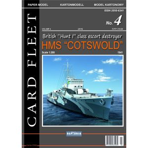 Britischer Zerstörer HMS Cotswold