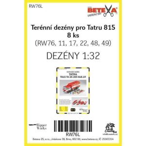 Lasercutsatz Reifenprofile für Tatra 815TA (SZDC)