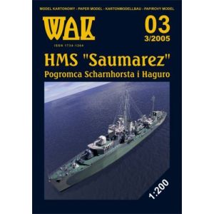 Britischer Zerstörer HMS Saumarez