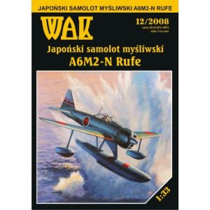 Japanisches Wasserflugzeug Nakajima A6M2-N Rufe
