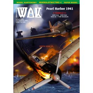 Pearl Harbor 1941 - A6M2 Zero, B5N2 Kate, D3A1 Val, P-40B Tomahawk